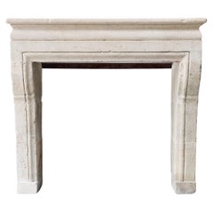 Antique French Fireplace from the 19th century in style of Campagnarde