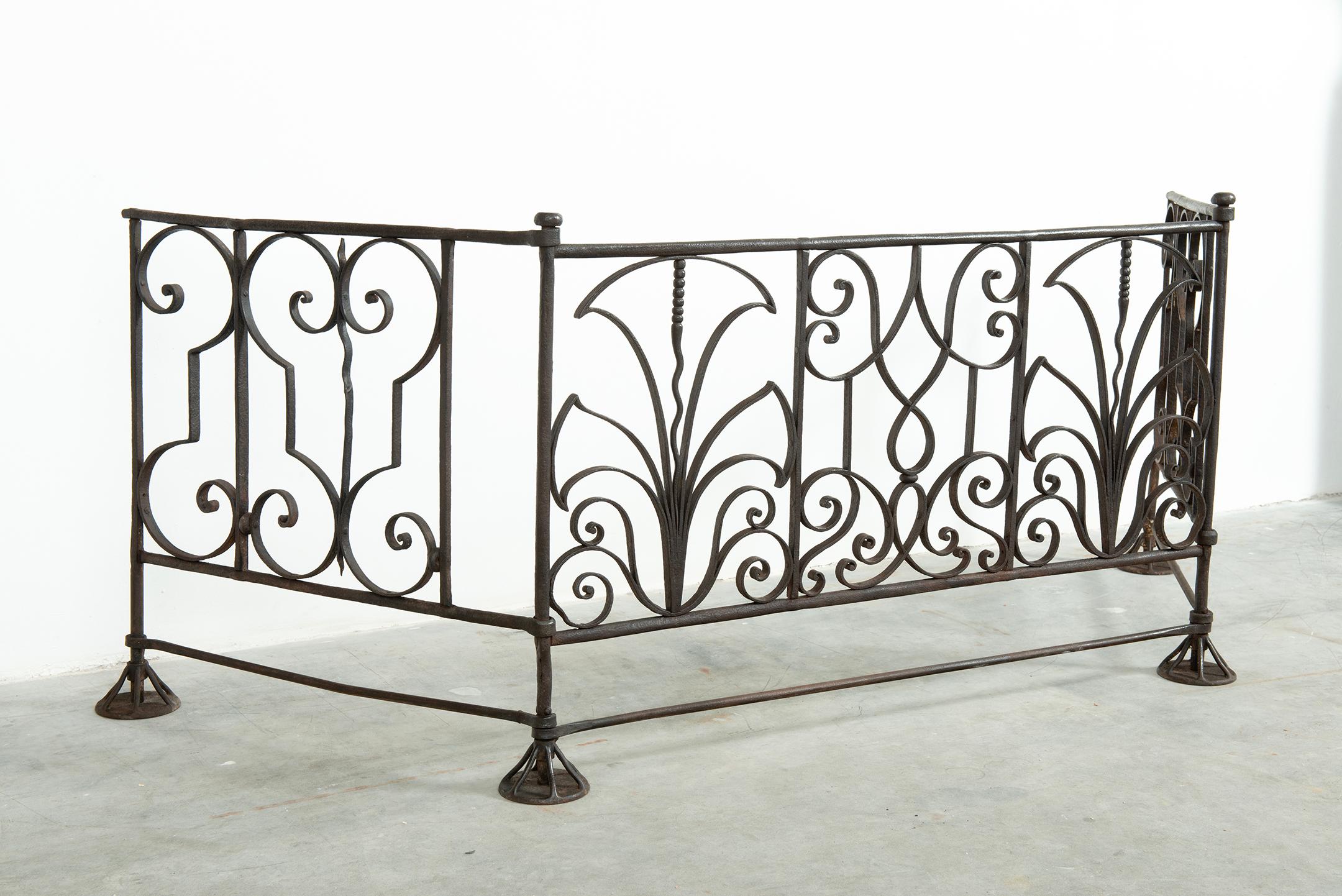Antique French Fireplace Screen / Gate For Sale 5