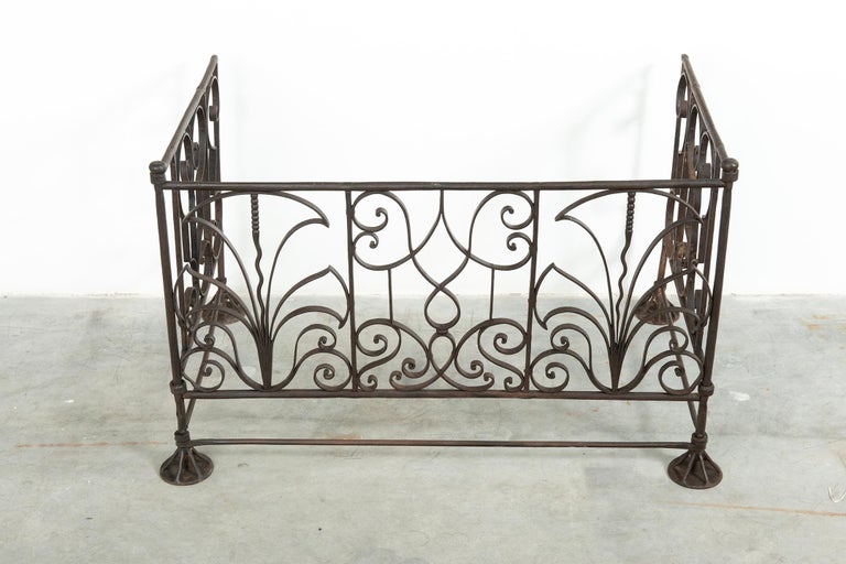 Antique French Fireplace Screen / Gate For Sale at 1stDibs