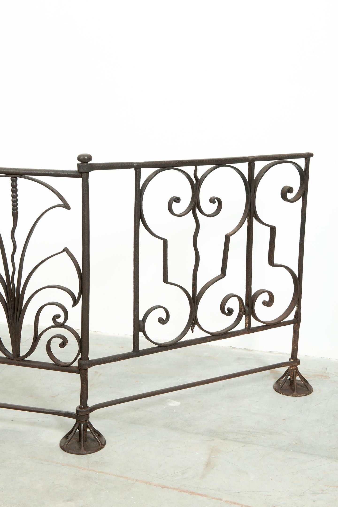 Antique French Fireplace Screen / Gate For Sale 1