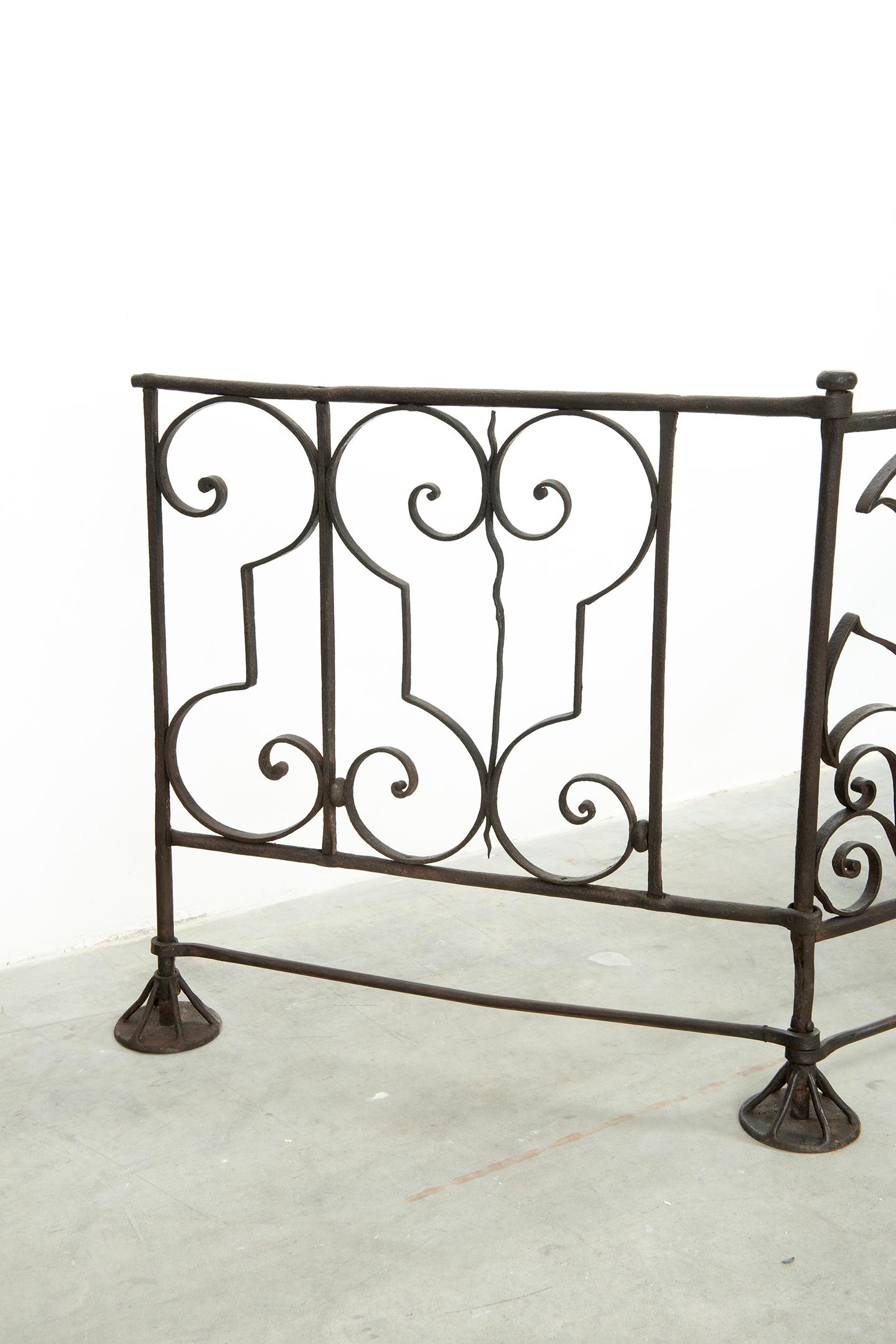 Antique French Fireplace Screen / Gate For Sale 2