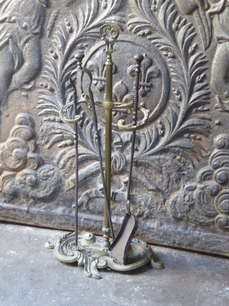 Antique French Fireplace Tools or Fire Tools, 19th Century For Sale at ...