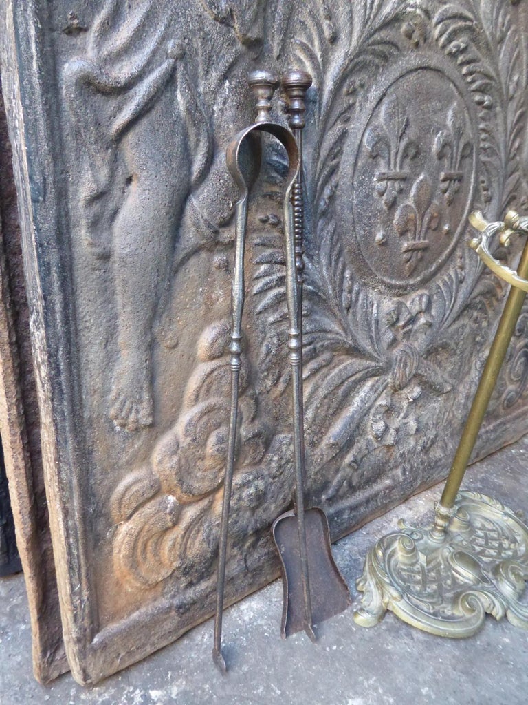 Antique French Fireplace Tools or Fire Tools, 19th Century For Sale at ...