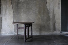 Antique French Folding Round Table France