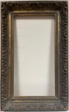 19th Century Antique French Gilt Picture Frame Barbizon Classical Moulding