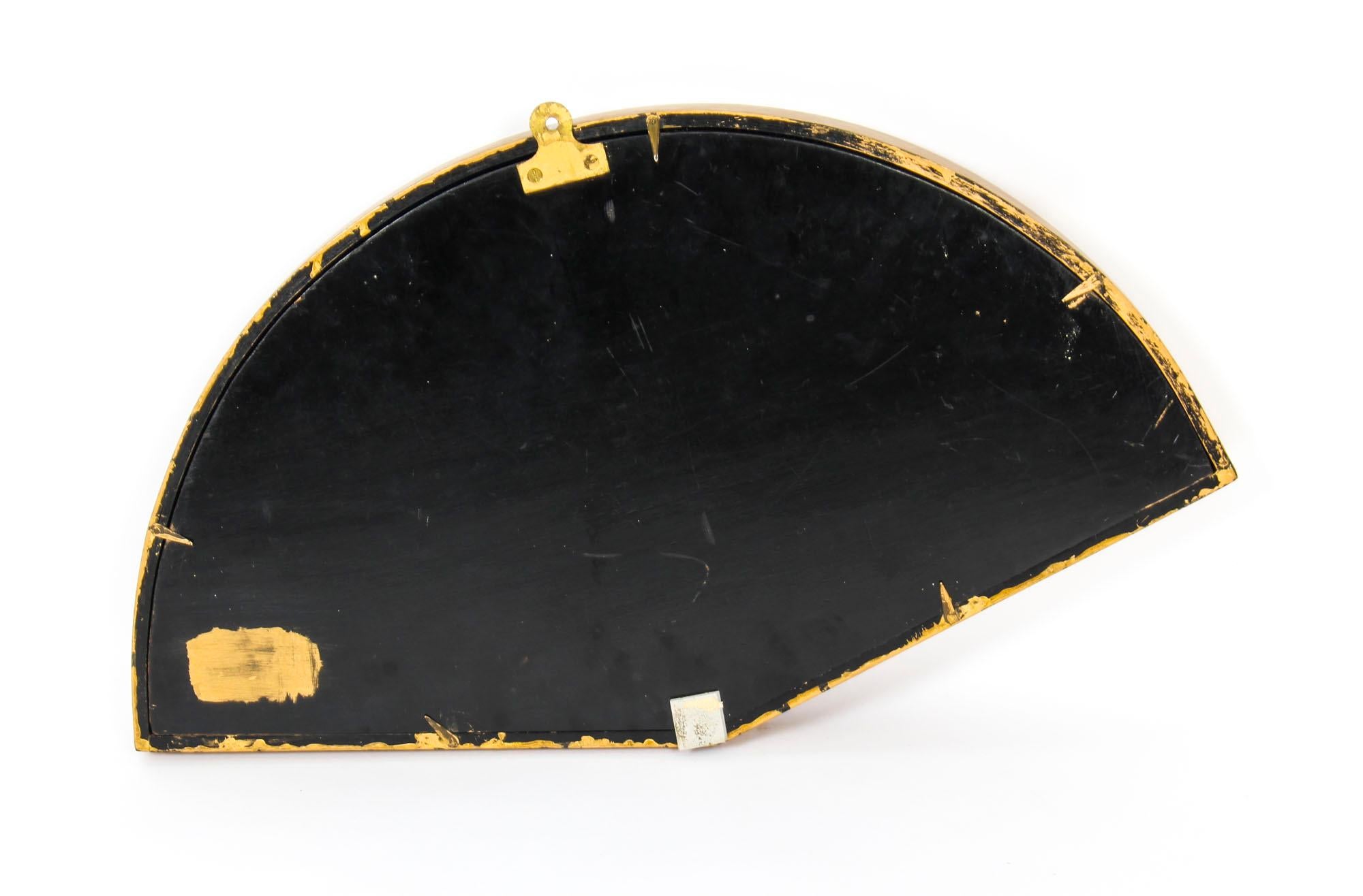 Mother-of-Pearl Antique French Framed Mother Pearl Hand Painted Fan, Late 18th Century