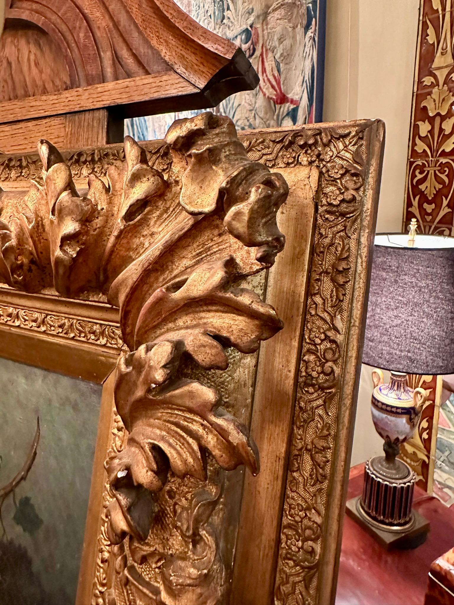 Antique French Framed Oil on Canvas Still Life Painting, Circa 1880-1890. For Sale 2