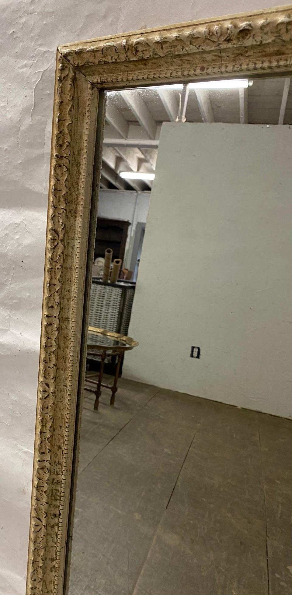 antique french floor mirror