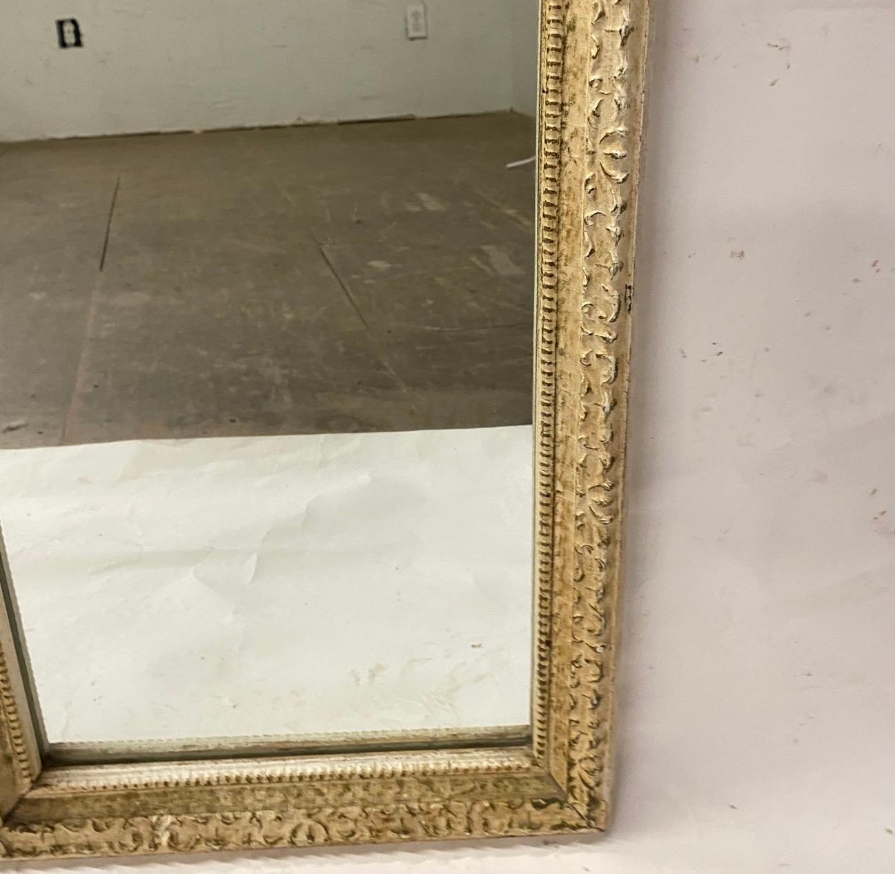 Louis XIV Antique French Full Length Pier Mirror