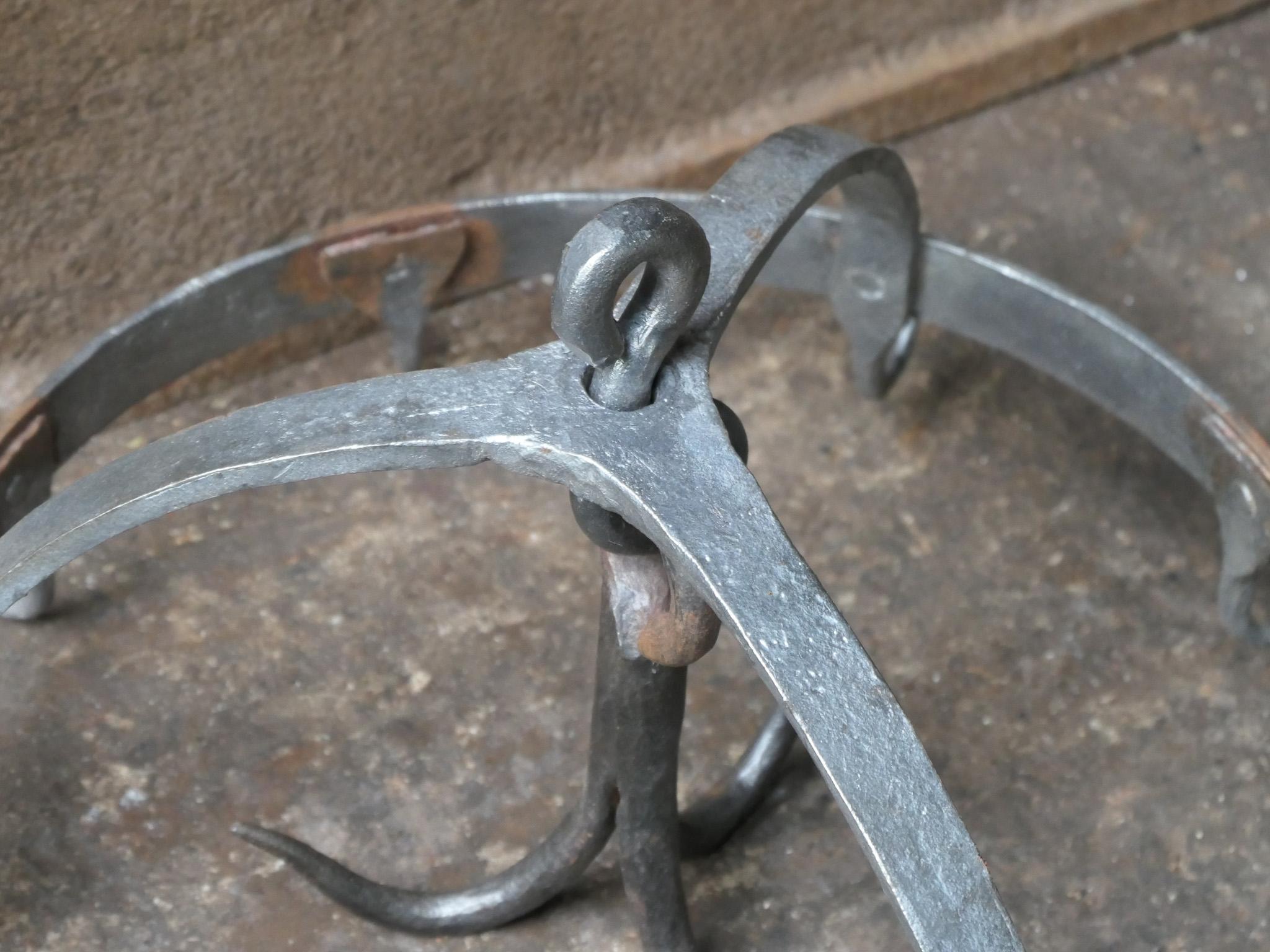 Ferro battuto Antique French Game Rack, 18° secolo in vendita