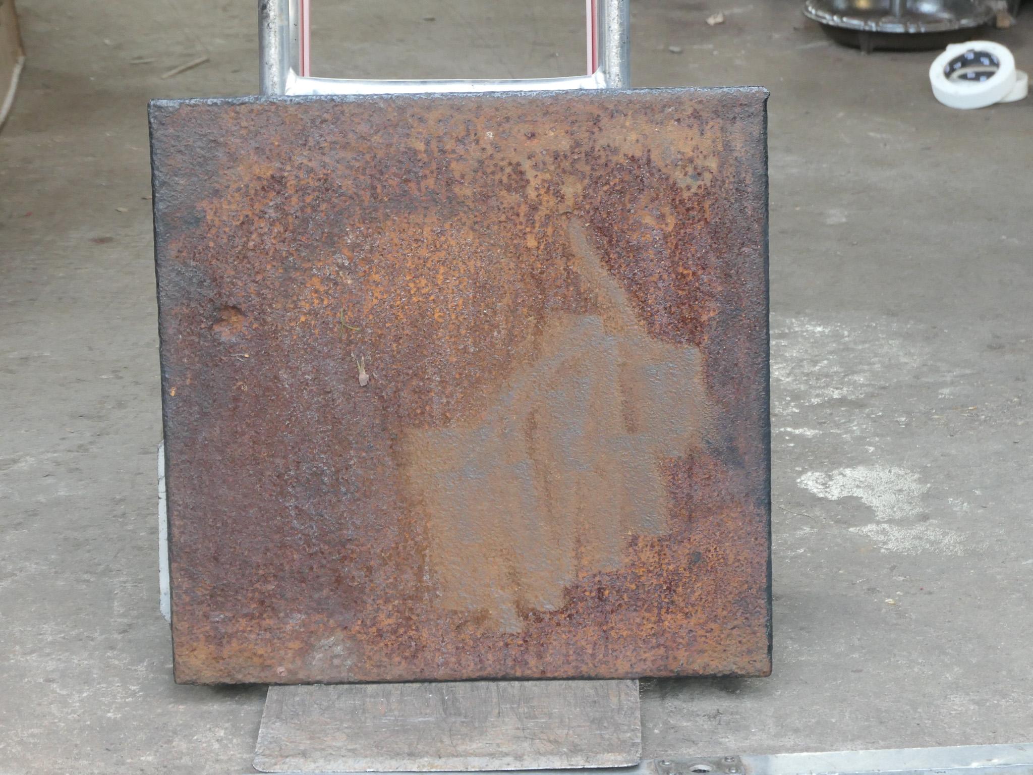 Plaque de cheminée française ancienne / crédence arrière, 18e - 19e siècle en vente 4