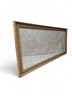 Antique French Gilded Floor/Wall Mirror