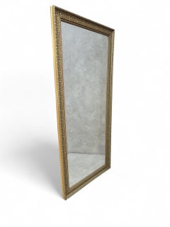 Antique French Gilded Floor/Wall Mirror