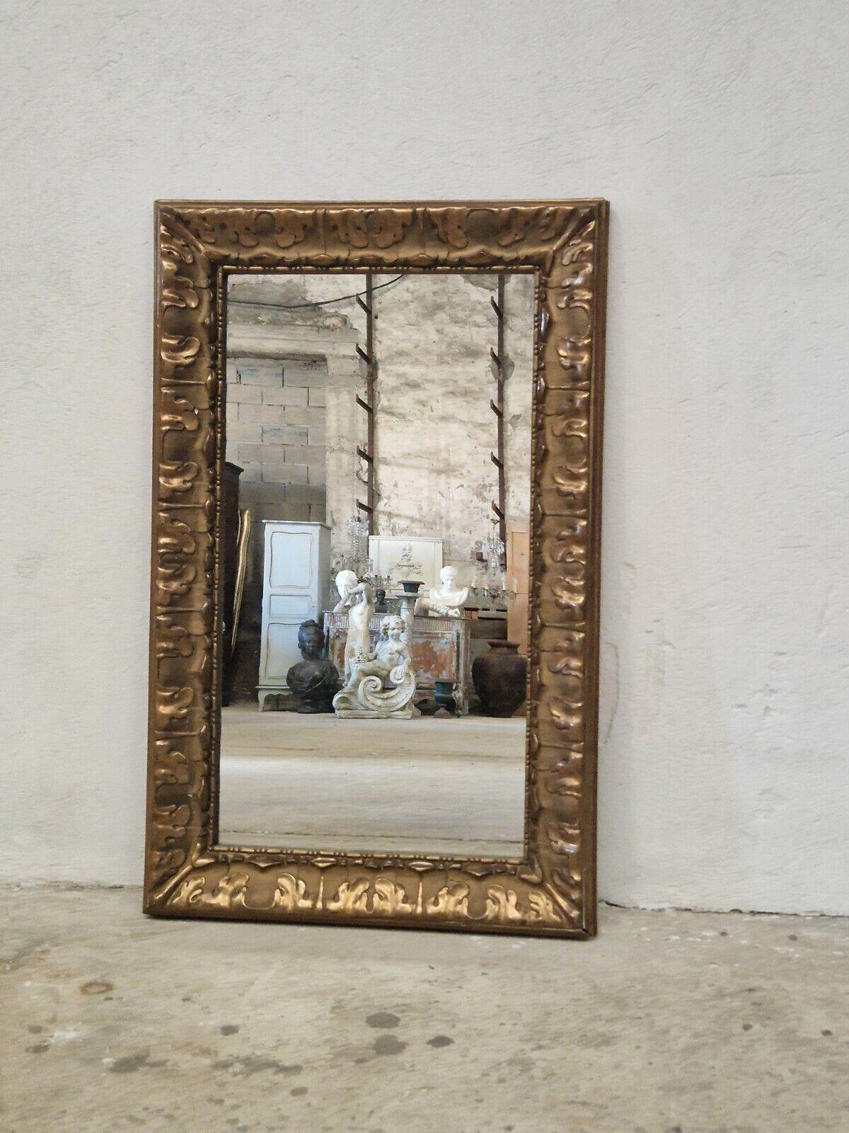 Antique French Gilded Frame Mirror  For Sale 4