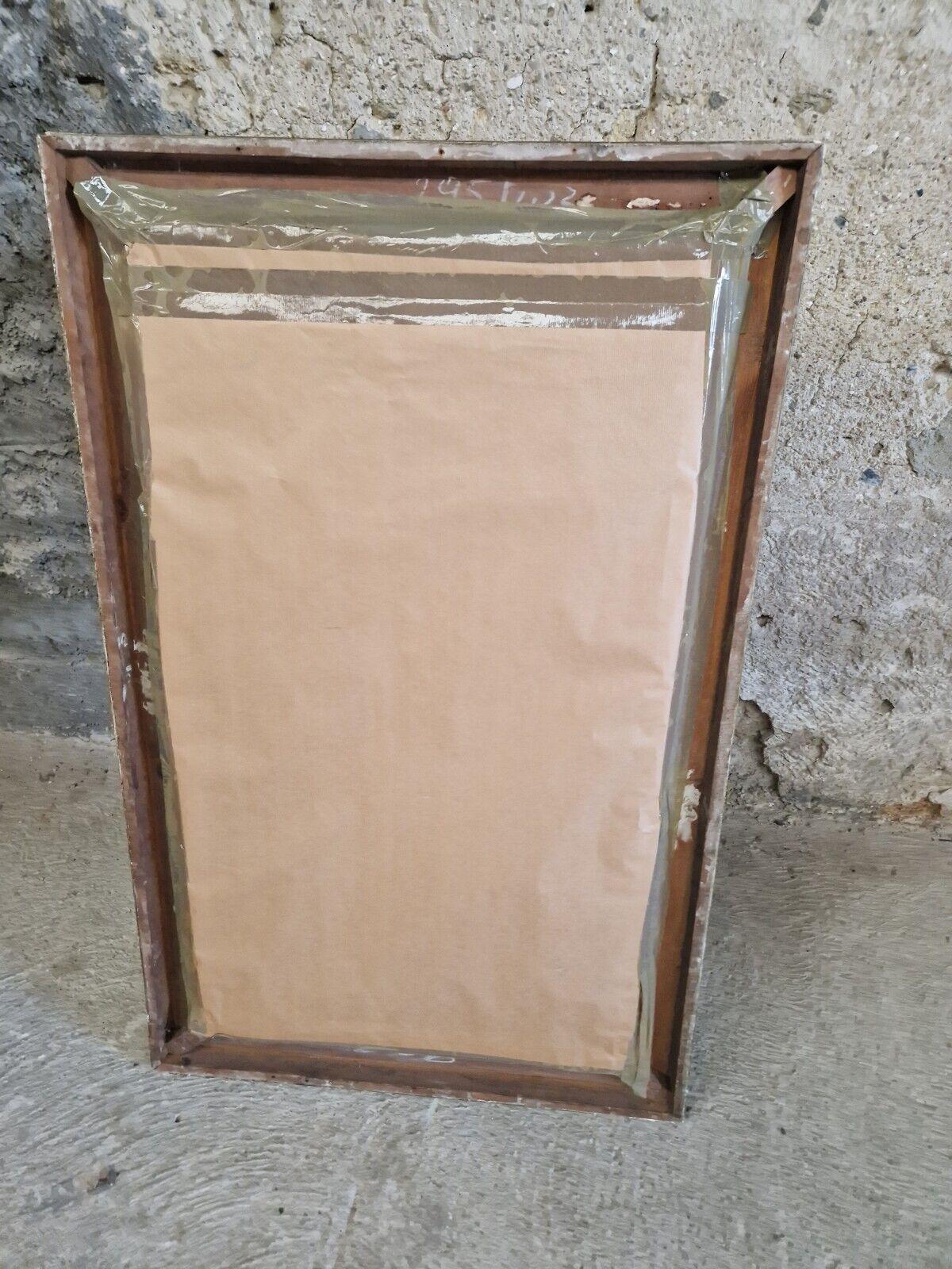 Antique French Gilded Frame Mirror  For Sale 7