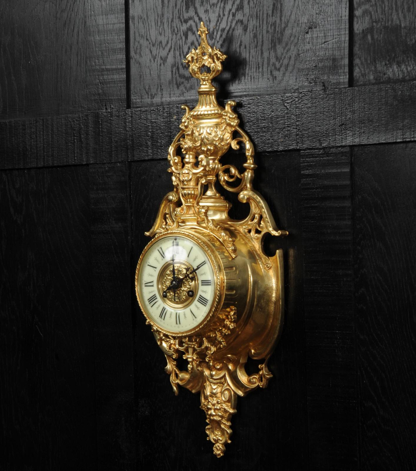horloge murale baroque