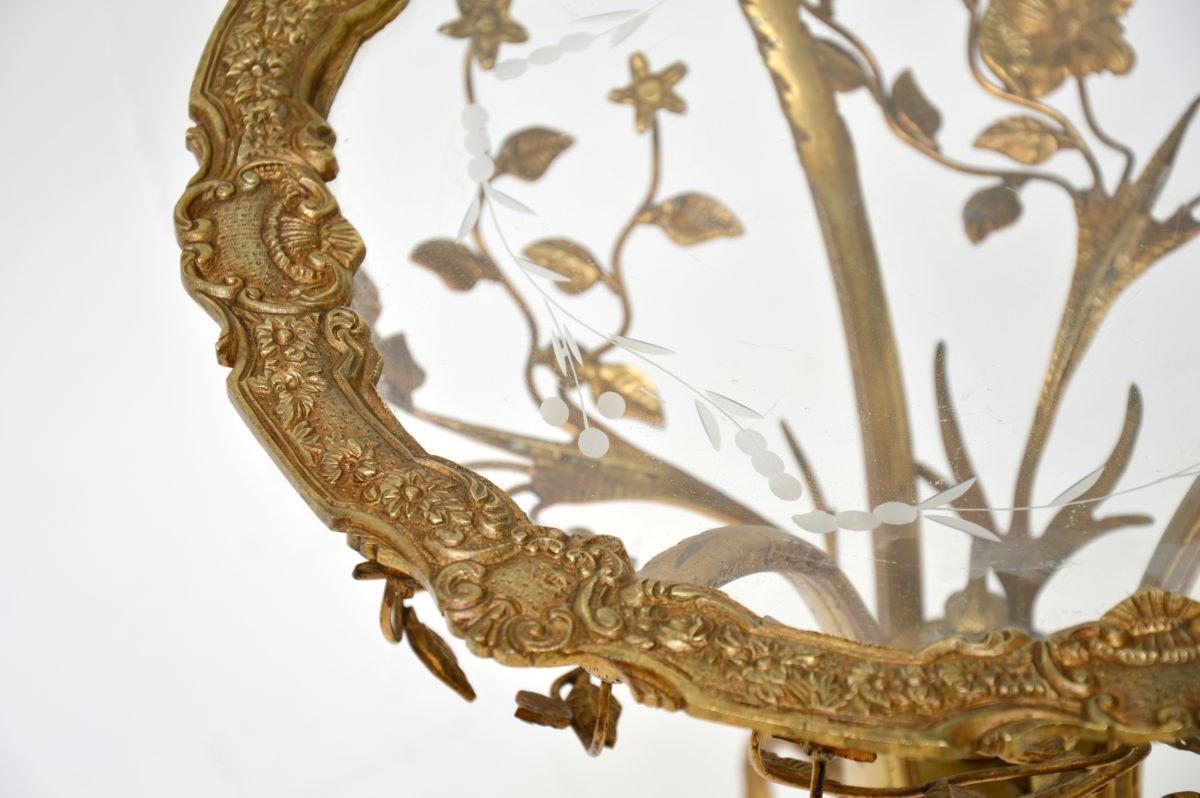 Milieu du XXe siècle Table d'appoint en bronze doré Antique French en vente