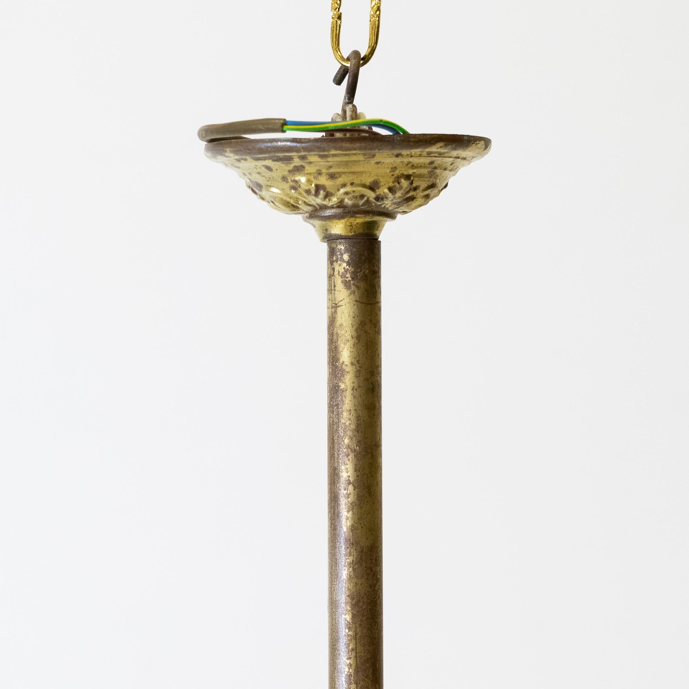 Suspension en bronze doré Antique French en vente 1