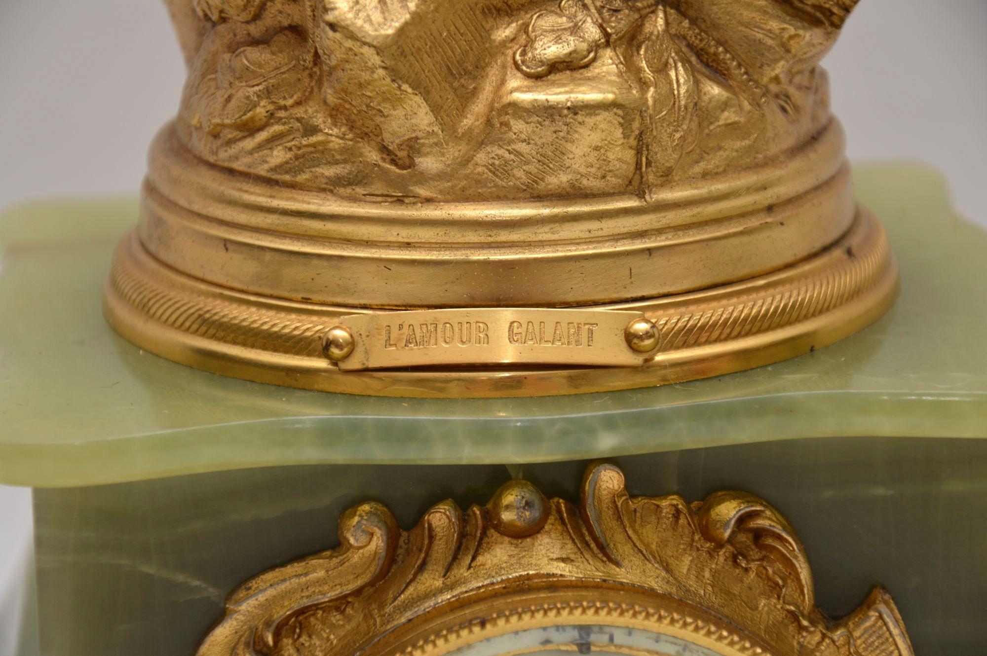 french mantle clock