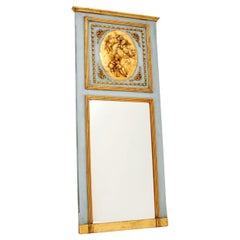 Antique French Gilt Wood Mirror by Leon Bertaux