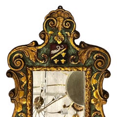 Antique French Gilt Wood Mirror