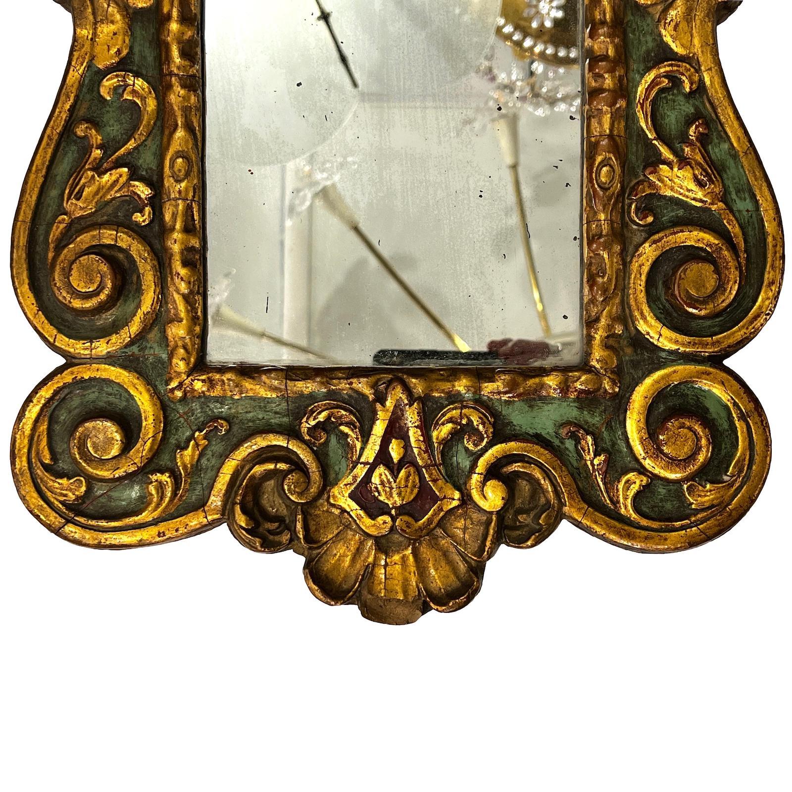 Antique French Gilt Wood Mirror In Good Condition In New York, NY