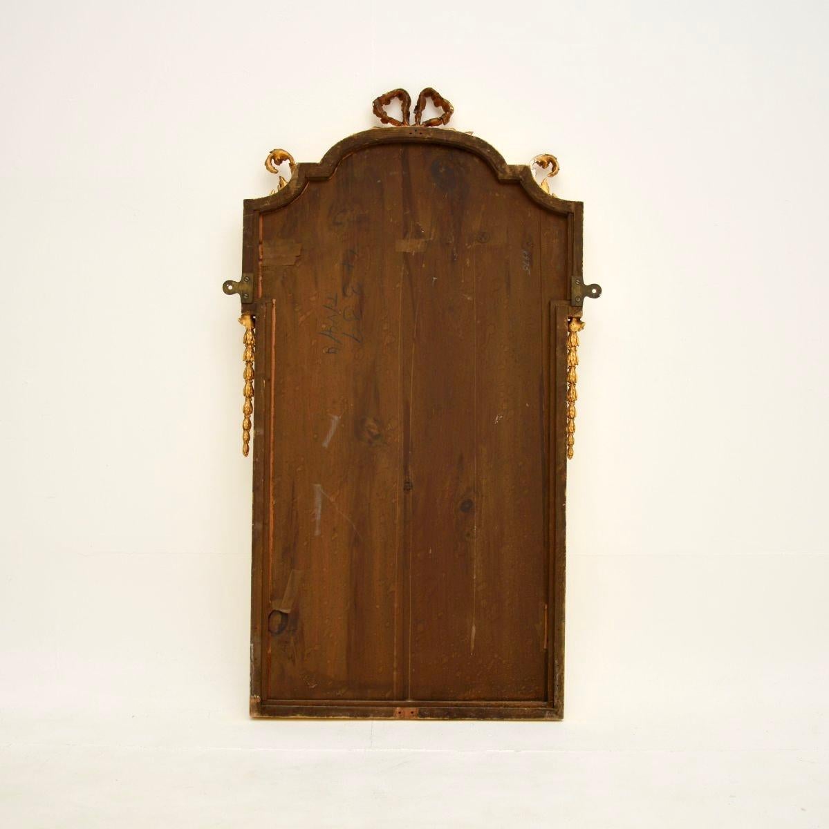 Antique French Gilt Wood Mirror For Sale 3