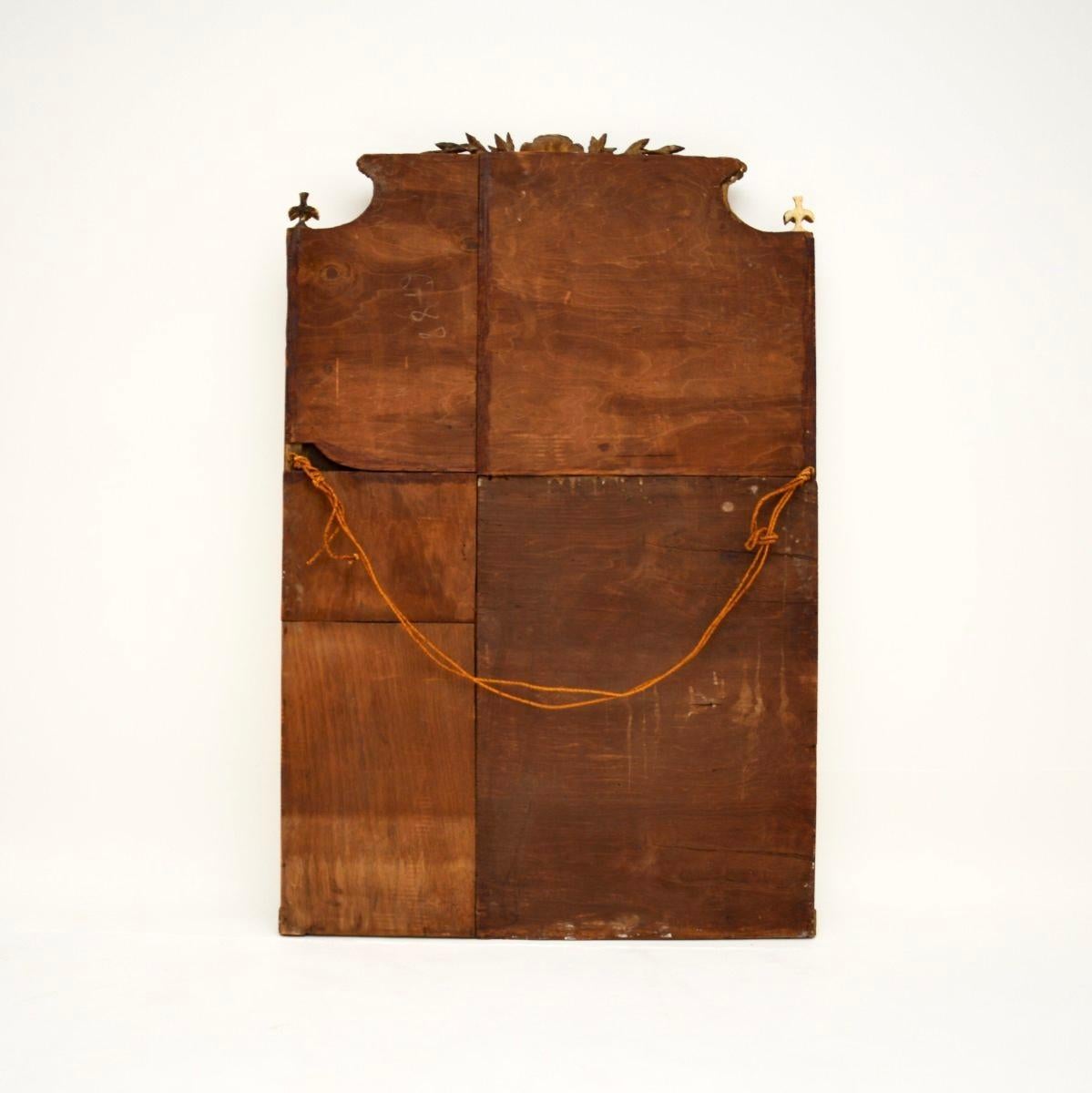 Antique French Gilt Wood Mirror in vendita 1