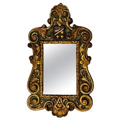 Antique French Gilt Wood Mirror