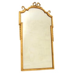 Antique French Gilt Wood Mirror
