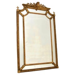 Antique French Gilt Wood Mirror
