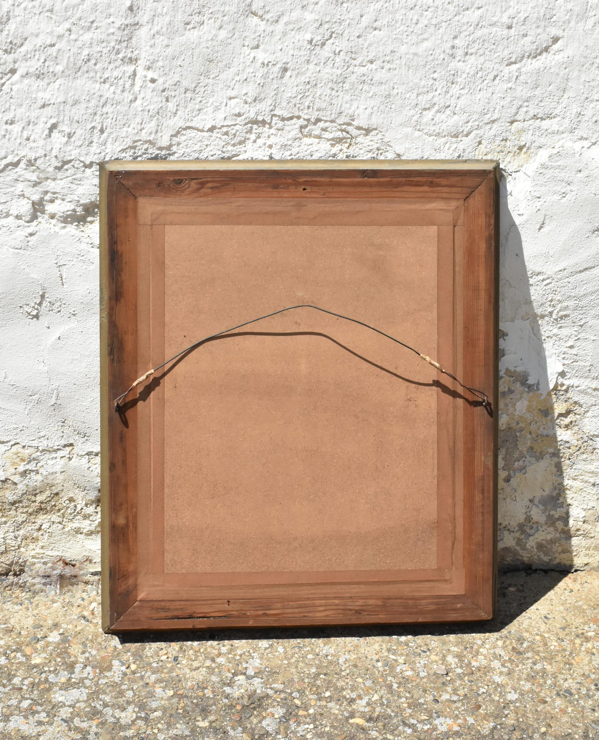 Antique French Giltwood Mirror - Specchio in legno dorato del XIX secolo in vendita 10