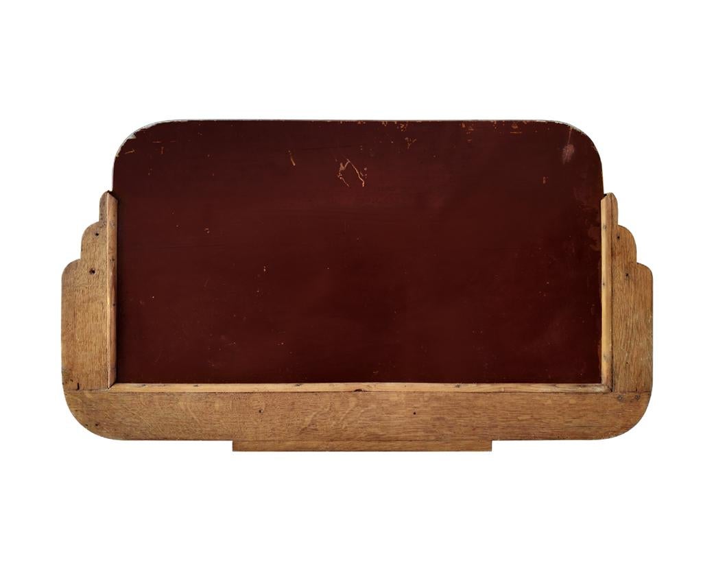 Dorato Antique Mirror francese in legno dorato, stile Art Déco, circa 1940 in vendita