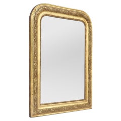 Antique French Giltwood Mirror, Louis-Philippe Style, circa 1930