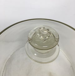 Antique French Glass Cheese or Pastry Cloche Dome