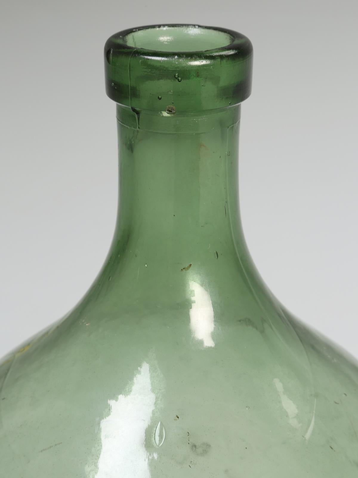Antique French Glass Demijohn or Carboy 2