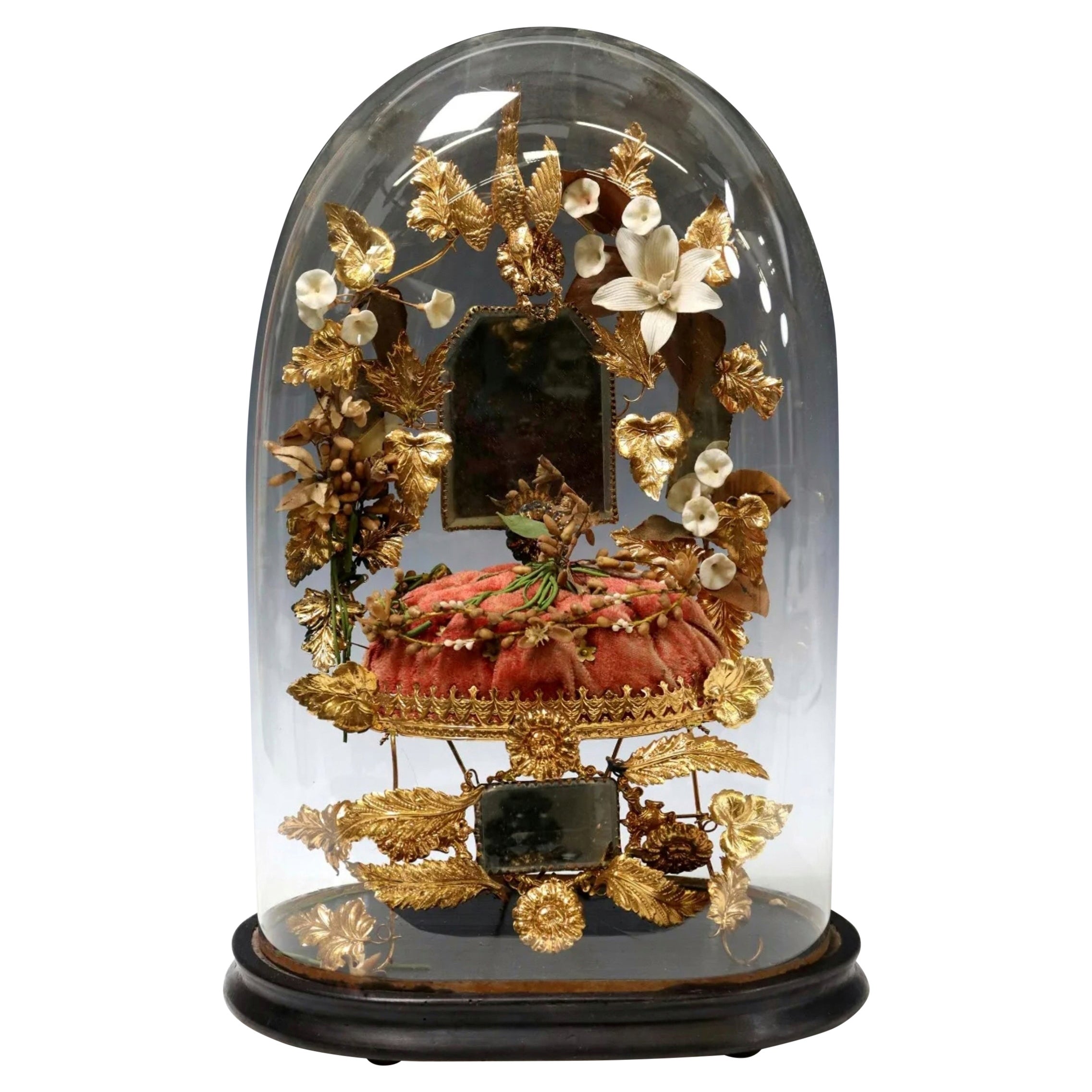 Antique French Globe De Mariee Bride's Globe