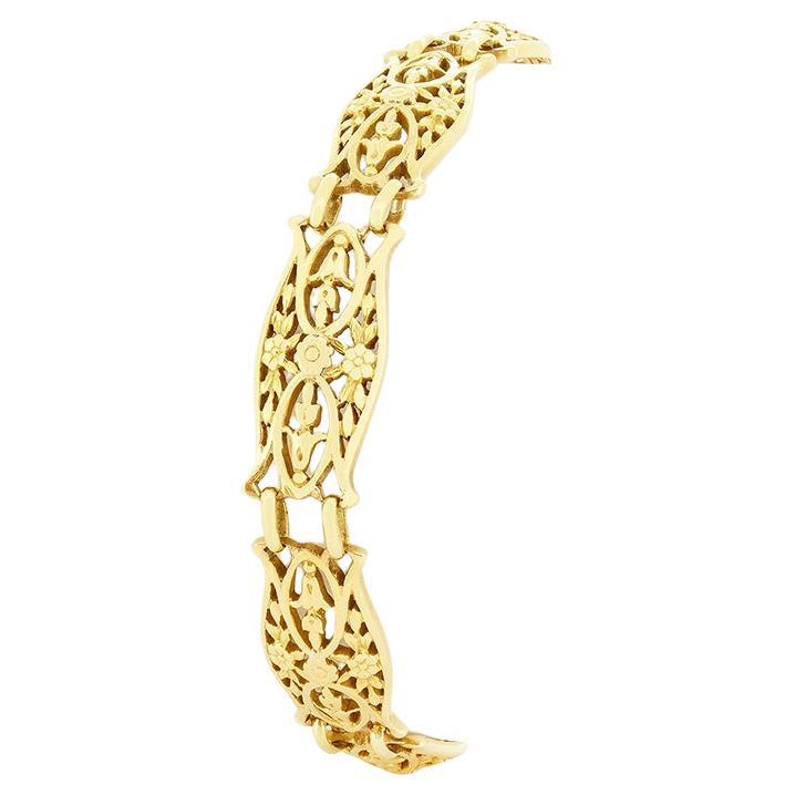 Antique French Gold Bracelet, c.1900s