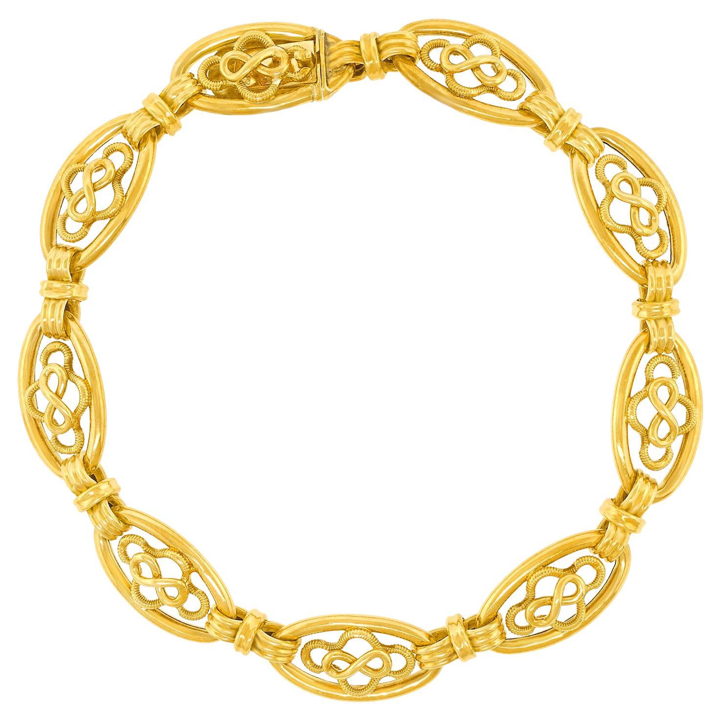 Antique French Gold Bracelet