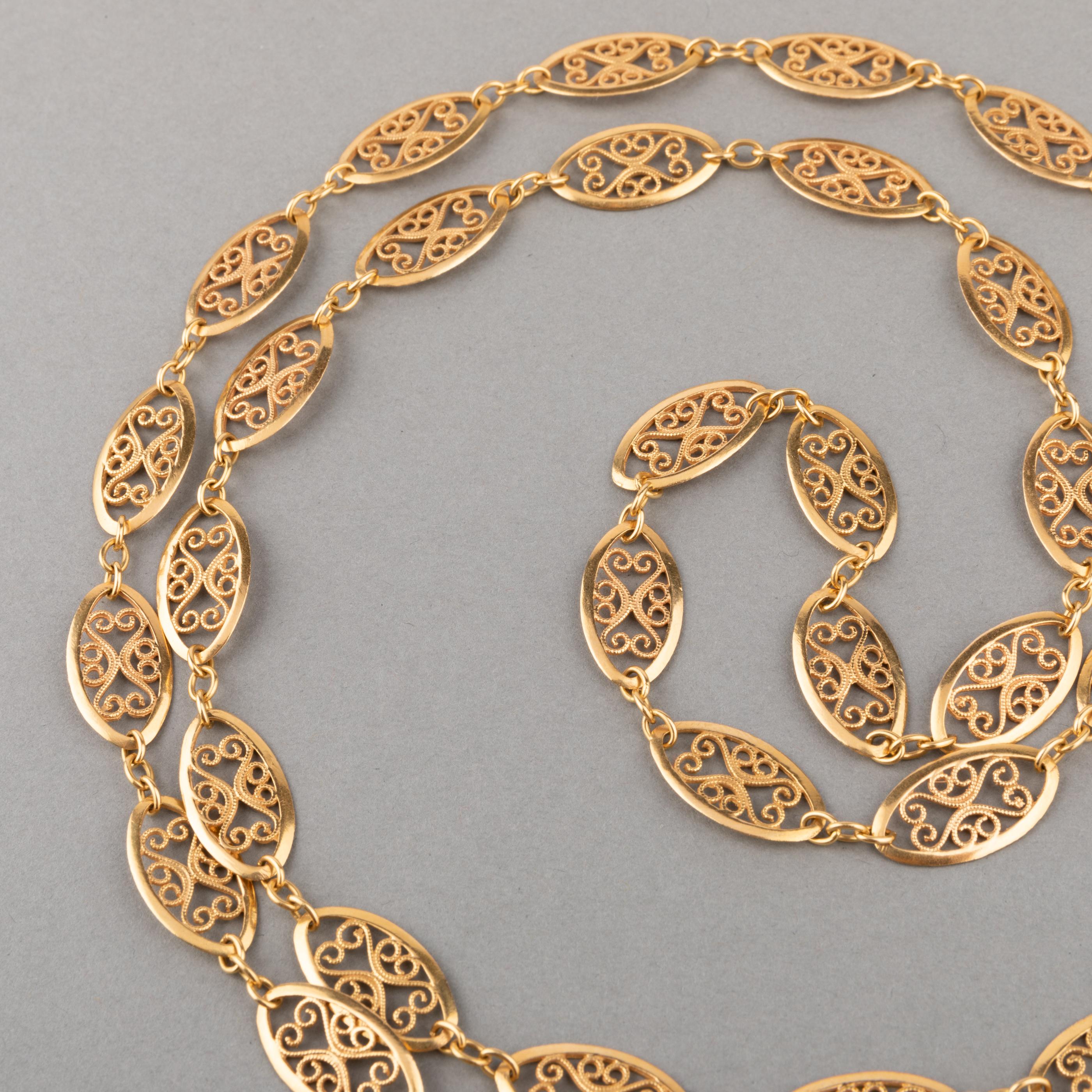 50 gram gold chain design