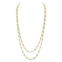 Antique French Gold Chain Necklace