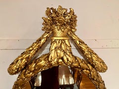 Antique French Gold Leaf Mirror, circa 1840