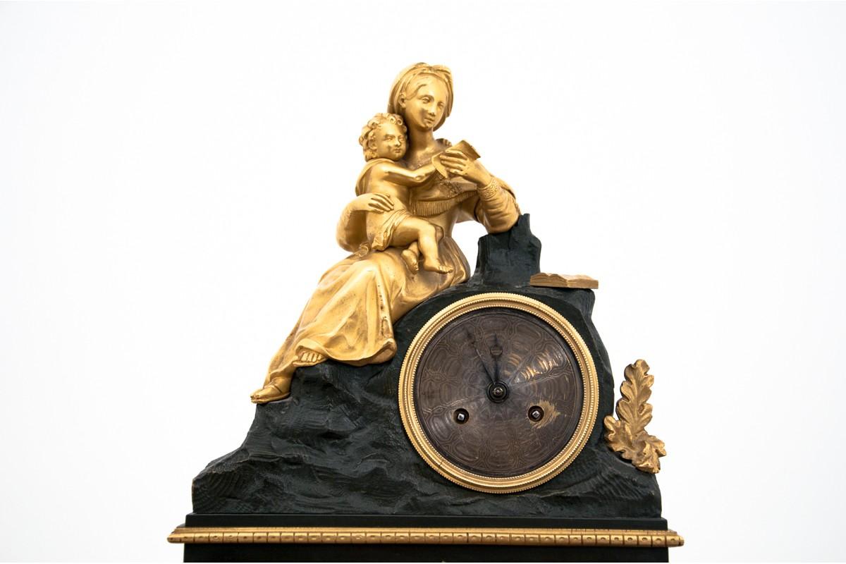 Antique French Gold Mantel Clock, circa 1900 at 1stDibs antique gold