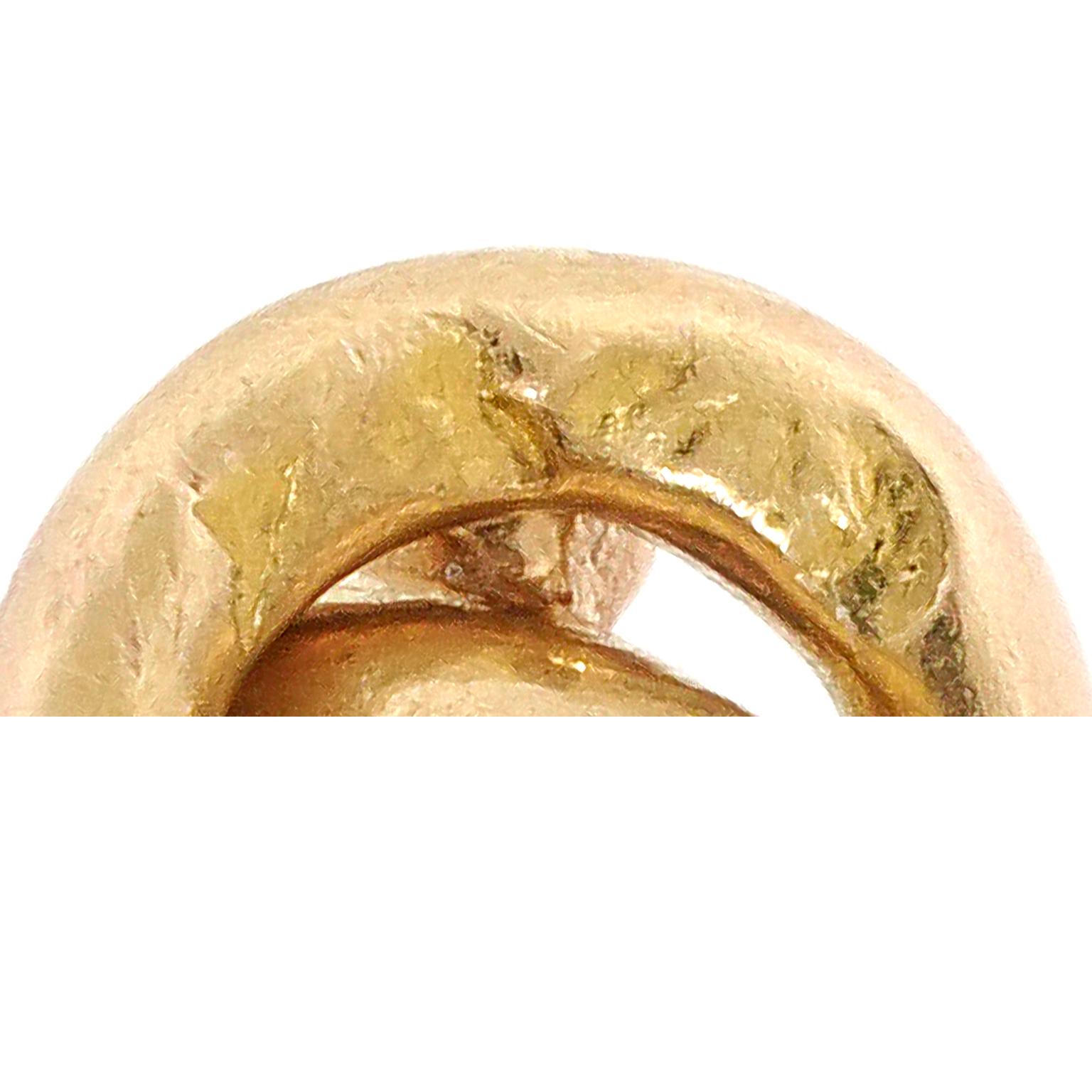 Women's or Men's Antique French Gold Necklace For Sale