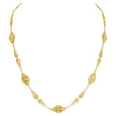 Antique French Gold Necklace