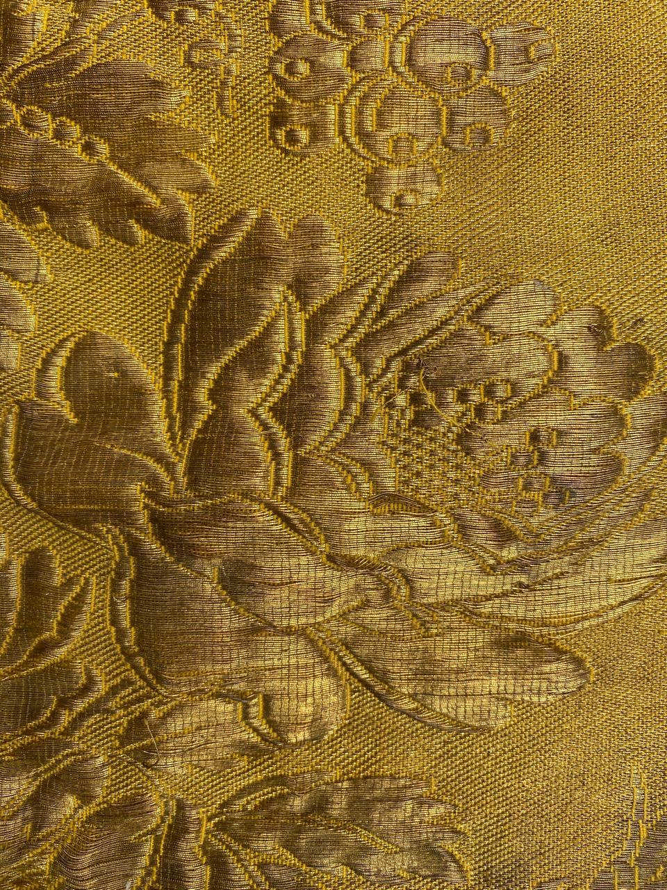 Metallic Thread Antique French Golden Chasuble