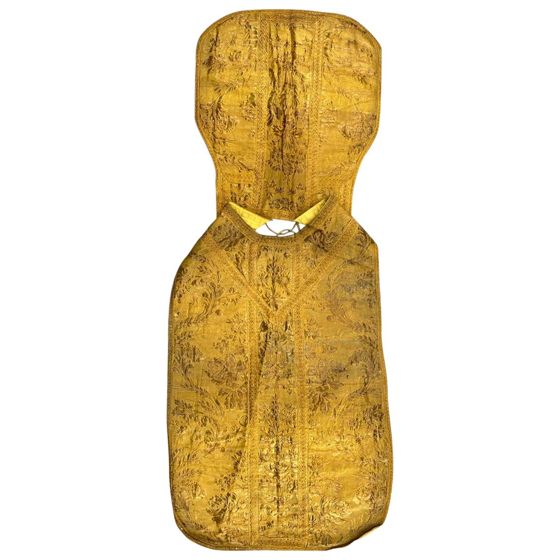 Bobyrug’s Antique French Golden Chasuble For Sale