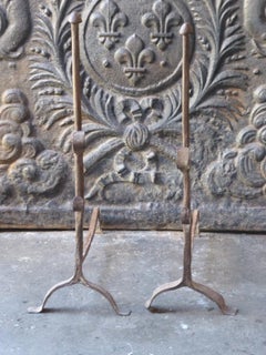 Antiguos Andirones o Hogueras Góticas Francesas, Siglo XVII