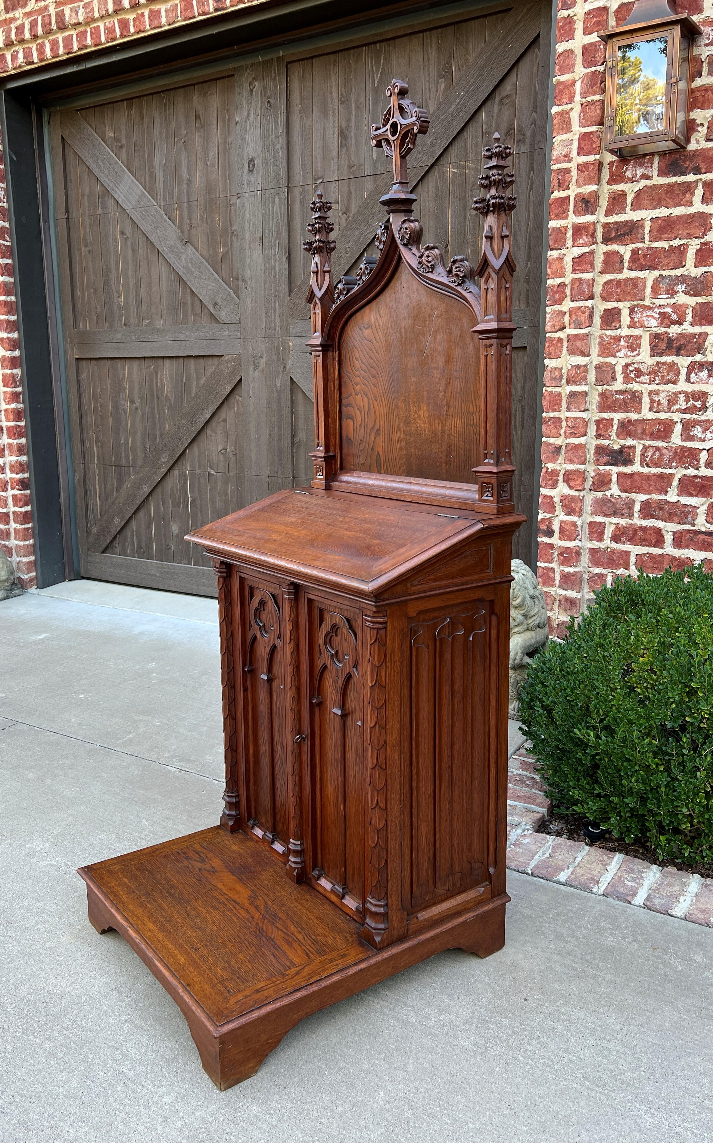 antique kneeling prayer chair