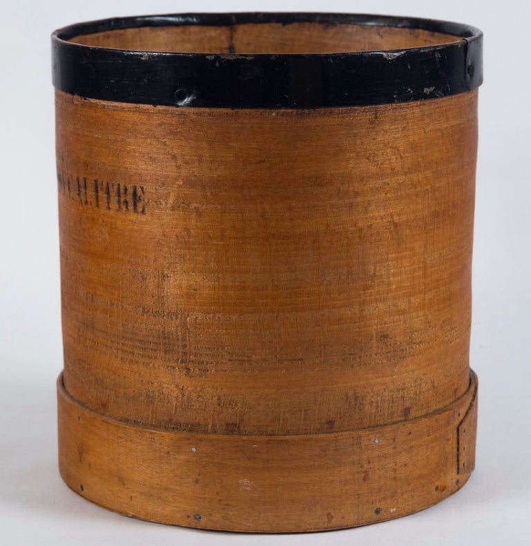 Antique French Grain Measure, Early 20th Century For Sale ...